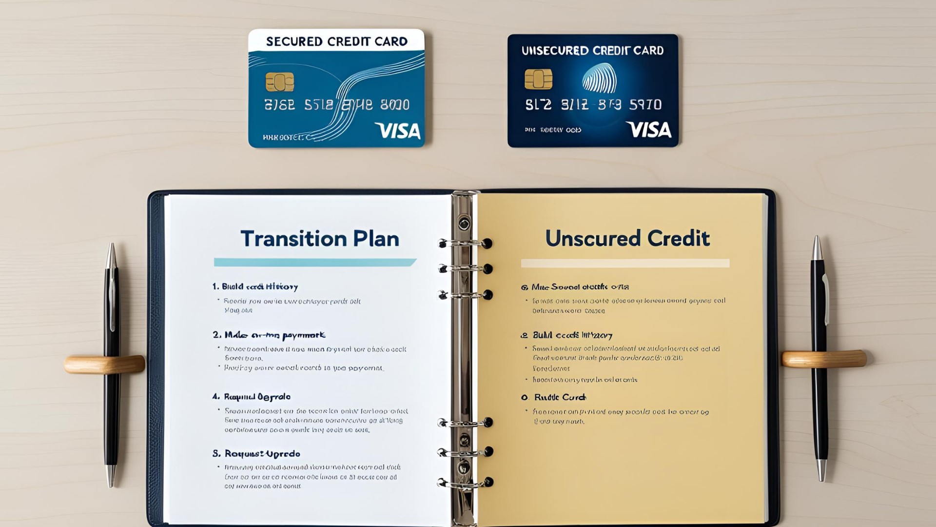 How to Transition to an Unsecured Credit Card