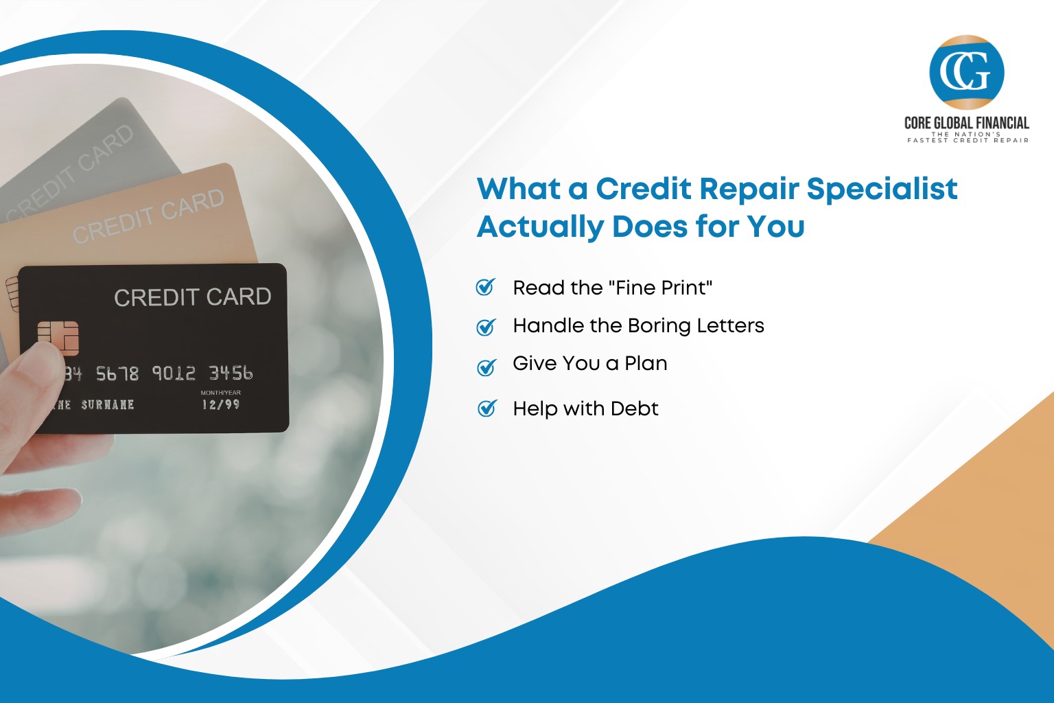 What a Credit Repair Specialist Actually Does for You 